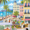 Romantic Seaside (used 1000 PC jigsaw puzzle)