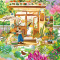 Warm Florist's (used 1000 PC jigsaw puzzle)