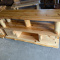 new rustic log ceder 60" tv stand for sale
